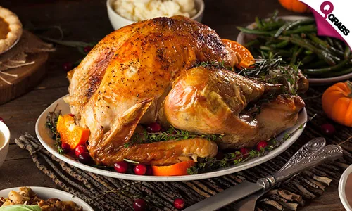 Thanksgiving Roast Turkey + English Cake Take Away Package!
